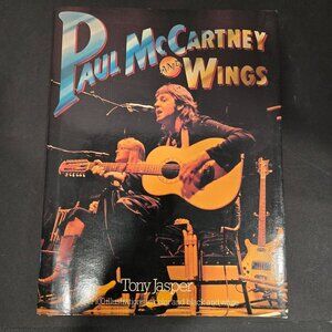 Vintage Paul McCartney and Wings by Tony Jasper 100 Illustrations & Photo's 1977